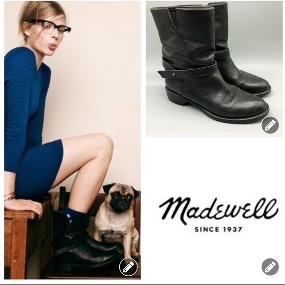 Biker Leather Motorcycle Boots | Poshmark
